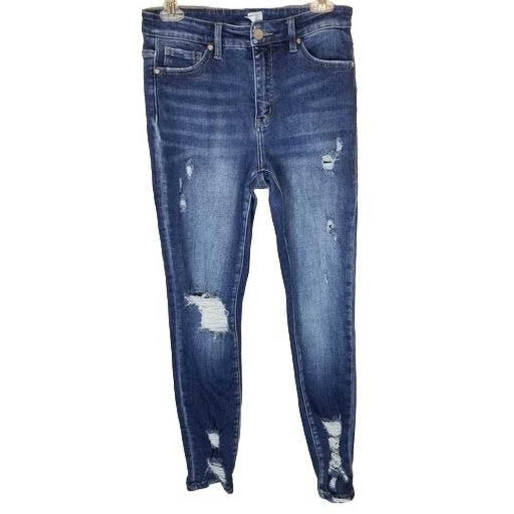 Bke BKE 27 Dark Wash Denim Universal Fit High Ris… - image 1