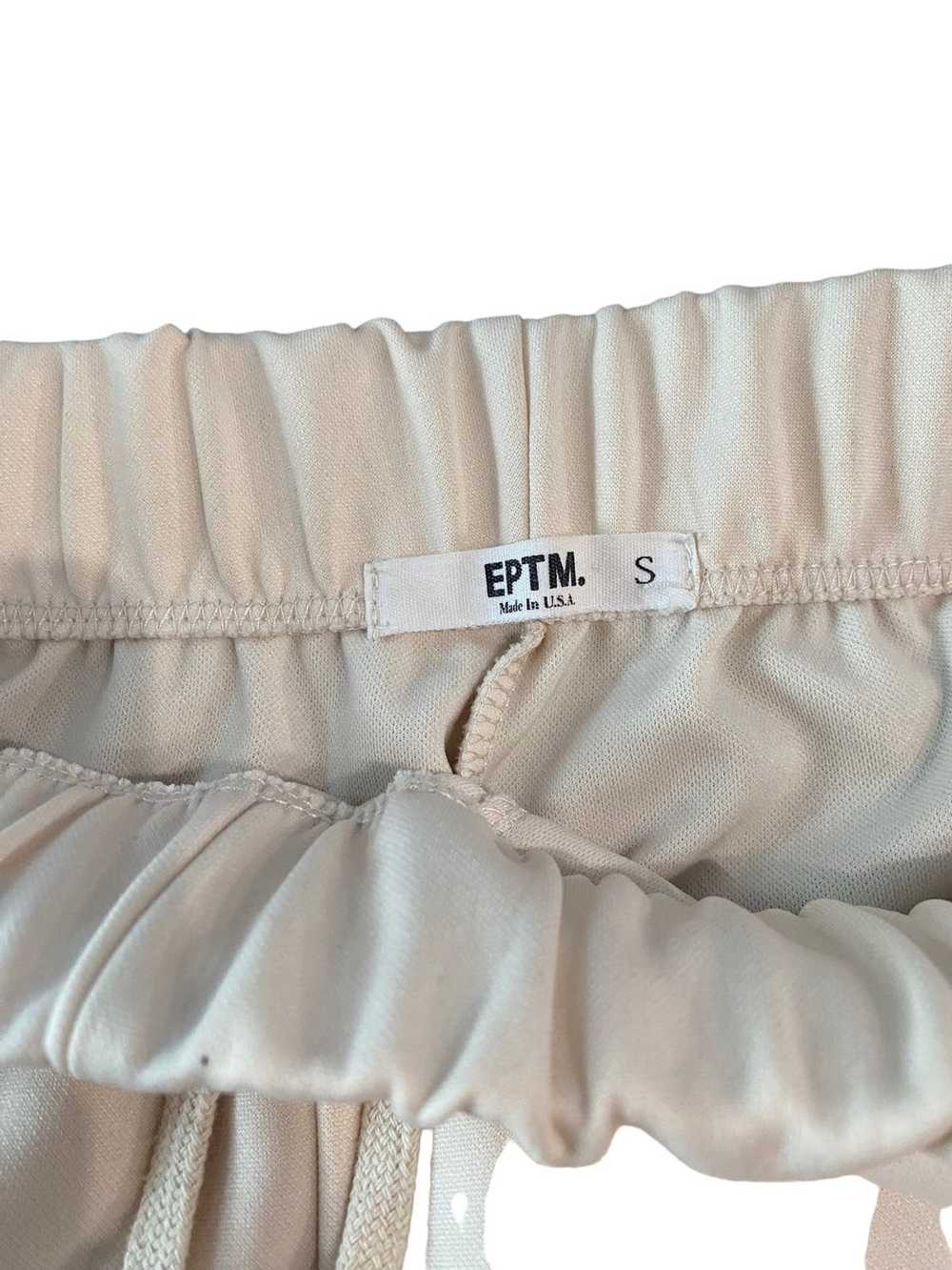 Eptm EPTM trackpants side stripe Cream/blue size … - image 3