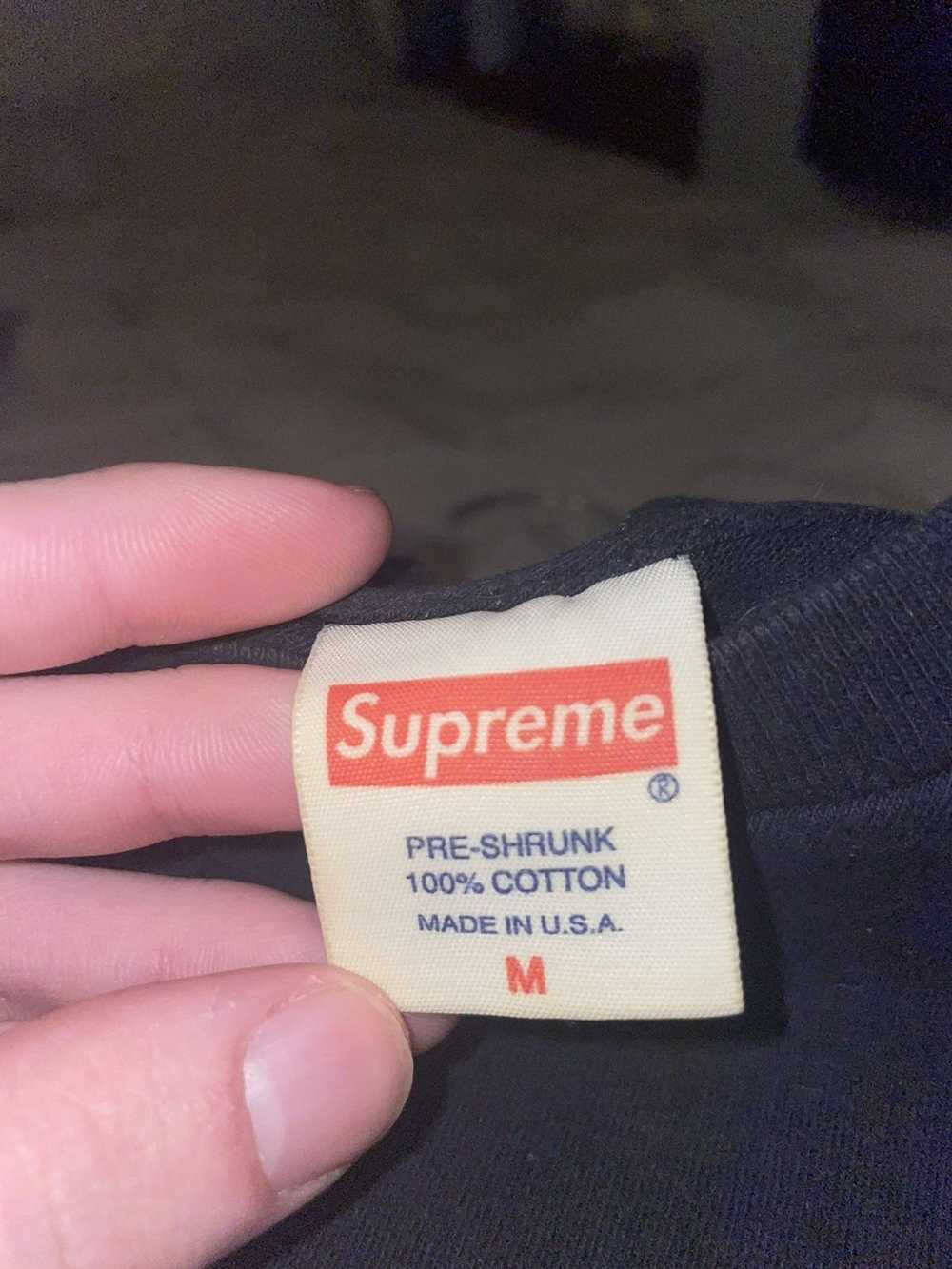 Supreme Supreme motion logo tee (navy M) - image 3