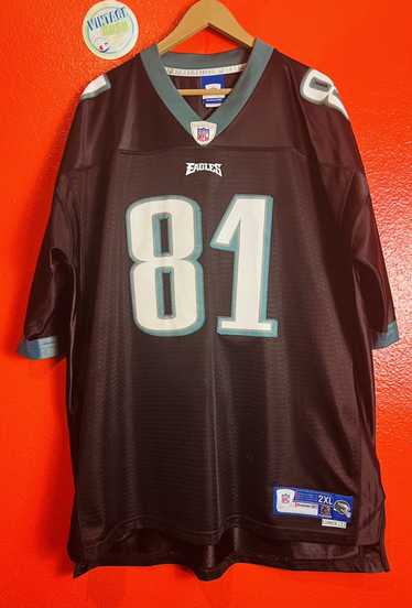 Champion Terrel owens Eagles Jersey Black Sewn In… - image 1