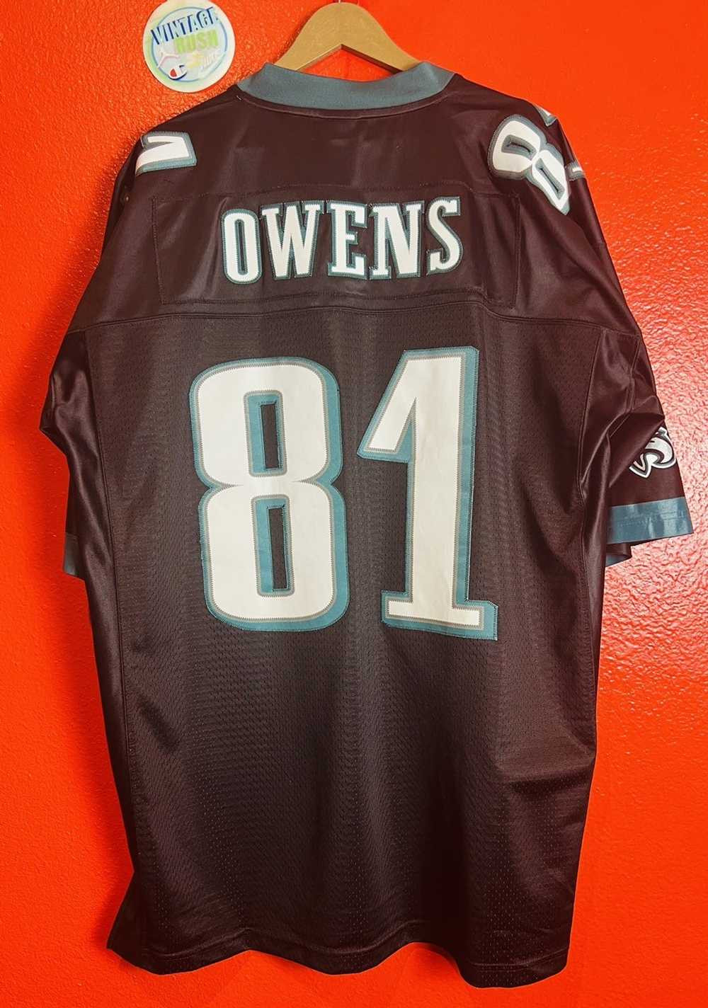 Champion Terrel owens Eagles Jersey Black Sewn In… - image 5