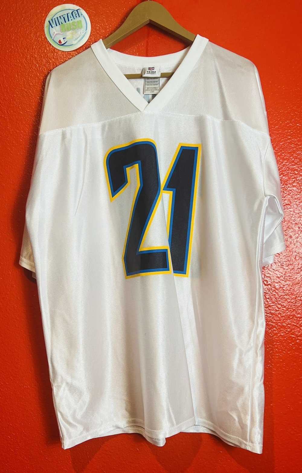 Champion Chargers Jersey Tomlinson Rare White Bre… - image 1