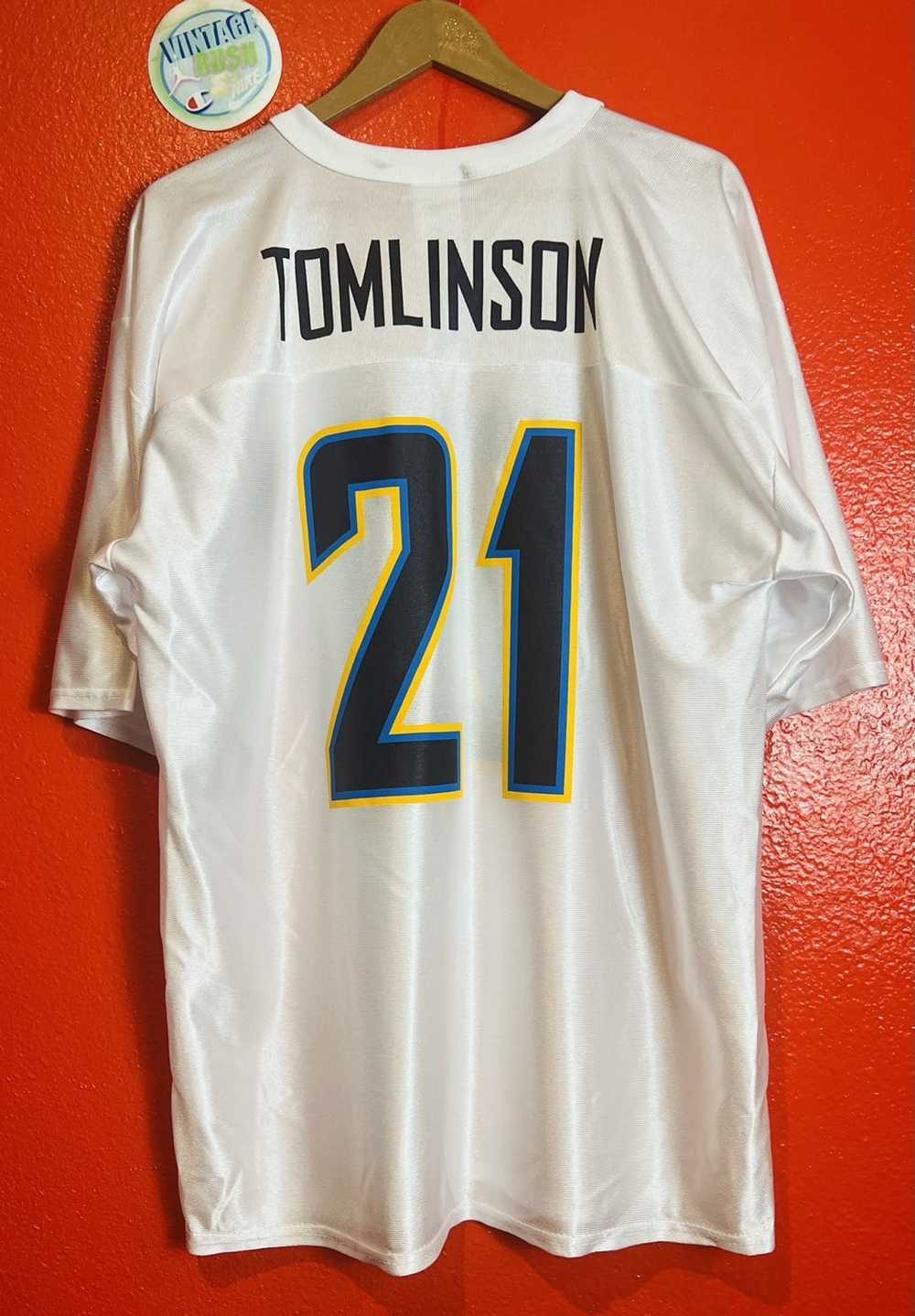 Champion Chargers Jersey Tomlinson Rare White Bre… - image 3