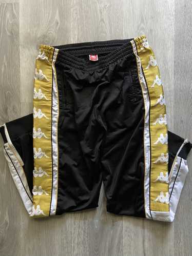 Kappa Kappa Trackpants black/gold XL