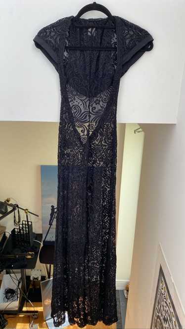 Other J. VALENTINE Crochet Maxi Gown Dress ⊛ BLK … - image 1