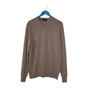 Rodd & Gunn Taupe Wesley Wool & Cashmere high quality V-Neck Pullover Sweater NWT Size 2XL