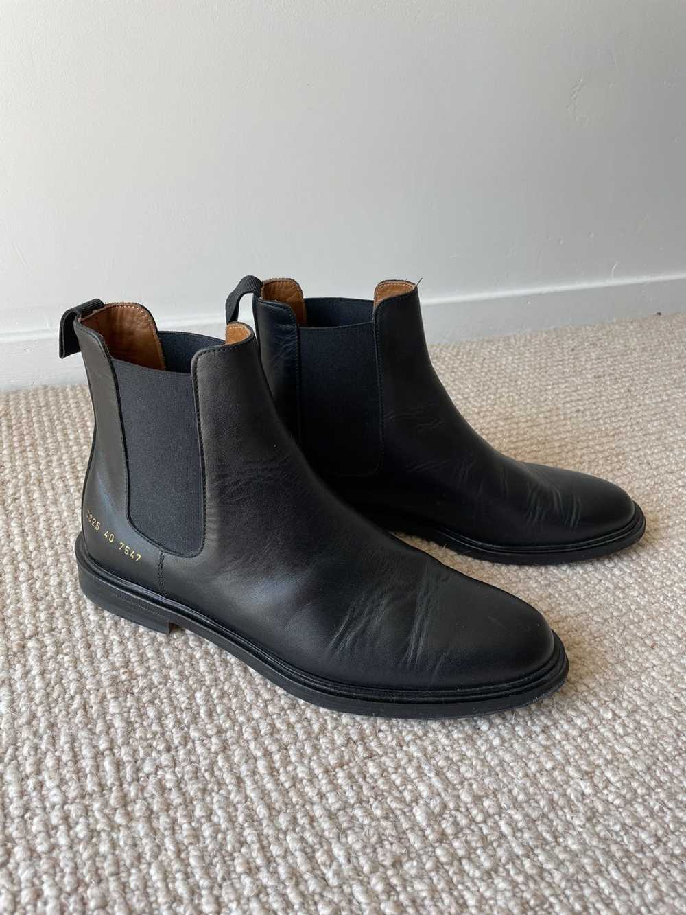 Common projects chelsea boots black hotsell