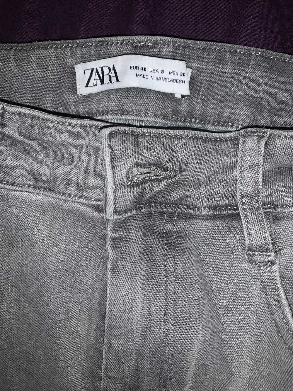 Streetwear × Vintage × Zara Grey Faded Zara’s Fal… - image 4