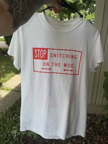 Vlone Pop Smoke x Vlone Stop Snitching Tee