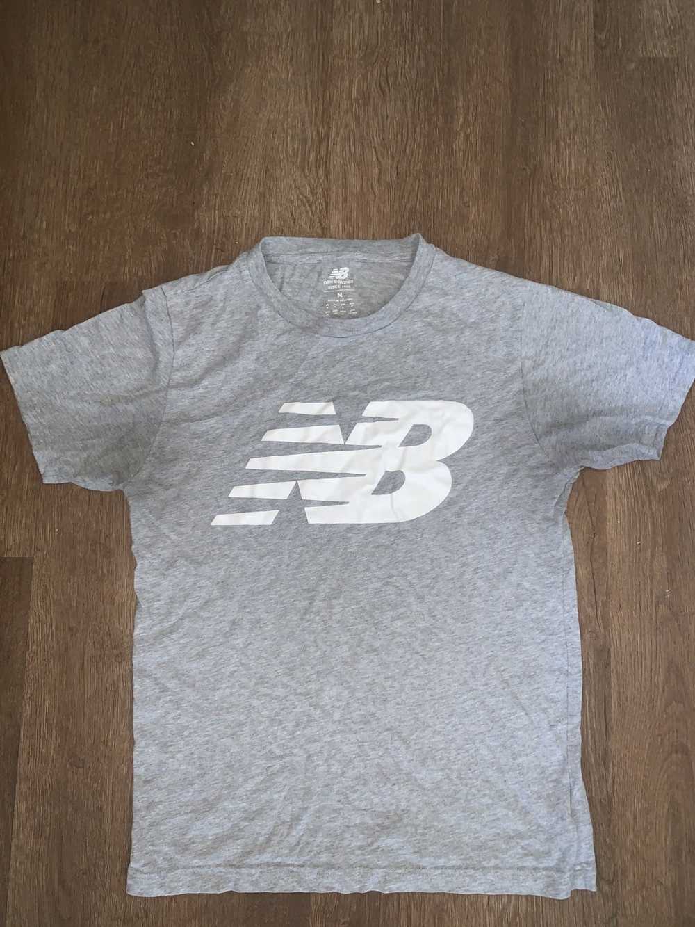 New Balance Grey new balance T-shirt - image 1