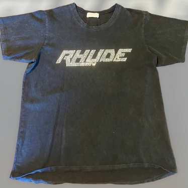 RHUDE SWAROVSKI TEE - Tシャツ/カットソー(半袖/袖なし)
