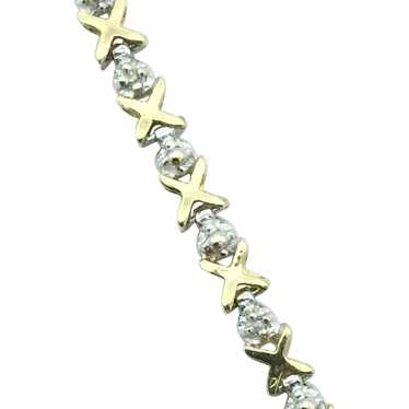 10K .11 CTW Diamond Bracelet