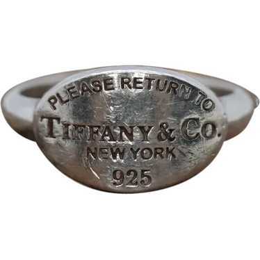 Tiffany & Co Ring. Please Return to Tiffany Sterl… - image 1