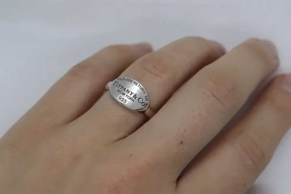 Tiffany & Co Ring. Please Return to Tiffany Sterl… - image 3