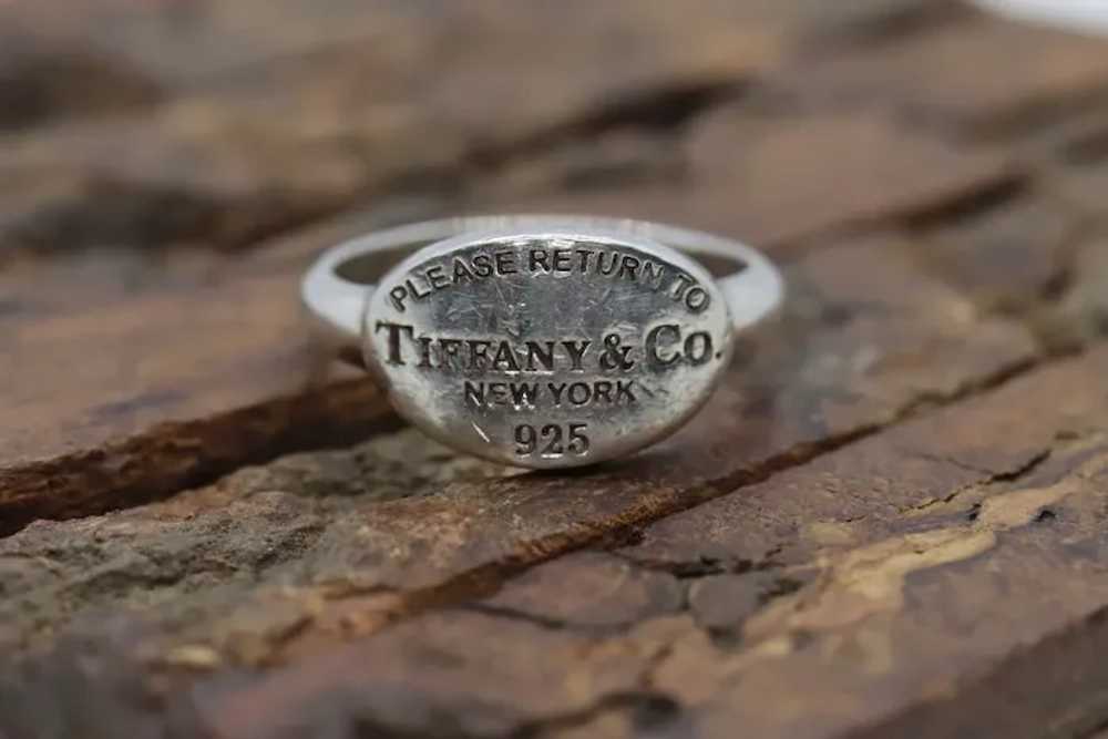 Tiffany & Co Ring. Please Return to Tiffany Sterl… - image 4