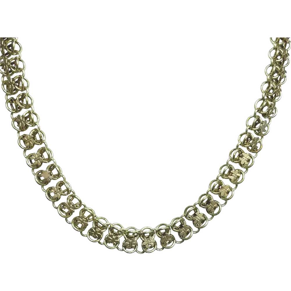 Victorian 14K Yellow Gold Chain - image 1