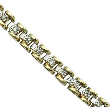 10K .50 CTW Diamond Bracelet