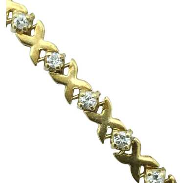 14K .75 CTW Diamond Bracelet