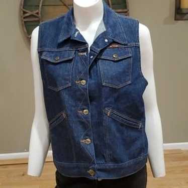 Wrangler Vintage Denim Vest - image 1