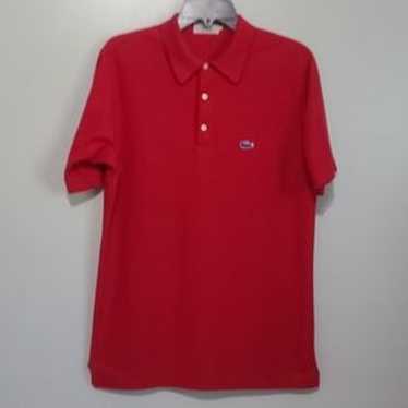 トップス 70S LACOSTE POLO SHIRTS VINTAGE 1970'S IZOD LACOSTE j.g. DARK BLUE LONG SLEEVE POLO