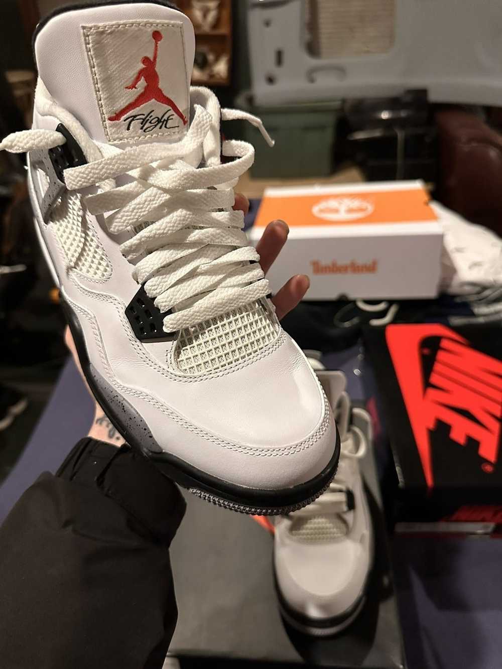 Jordan Brand Jordan 4 white cement (jumpman) - image 2