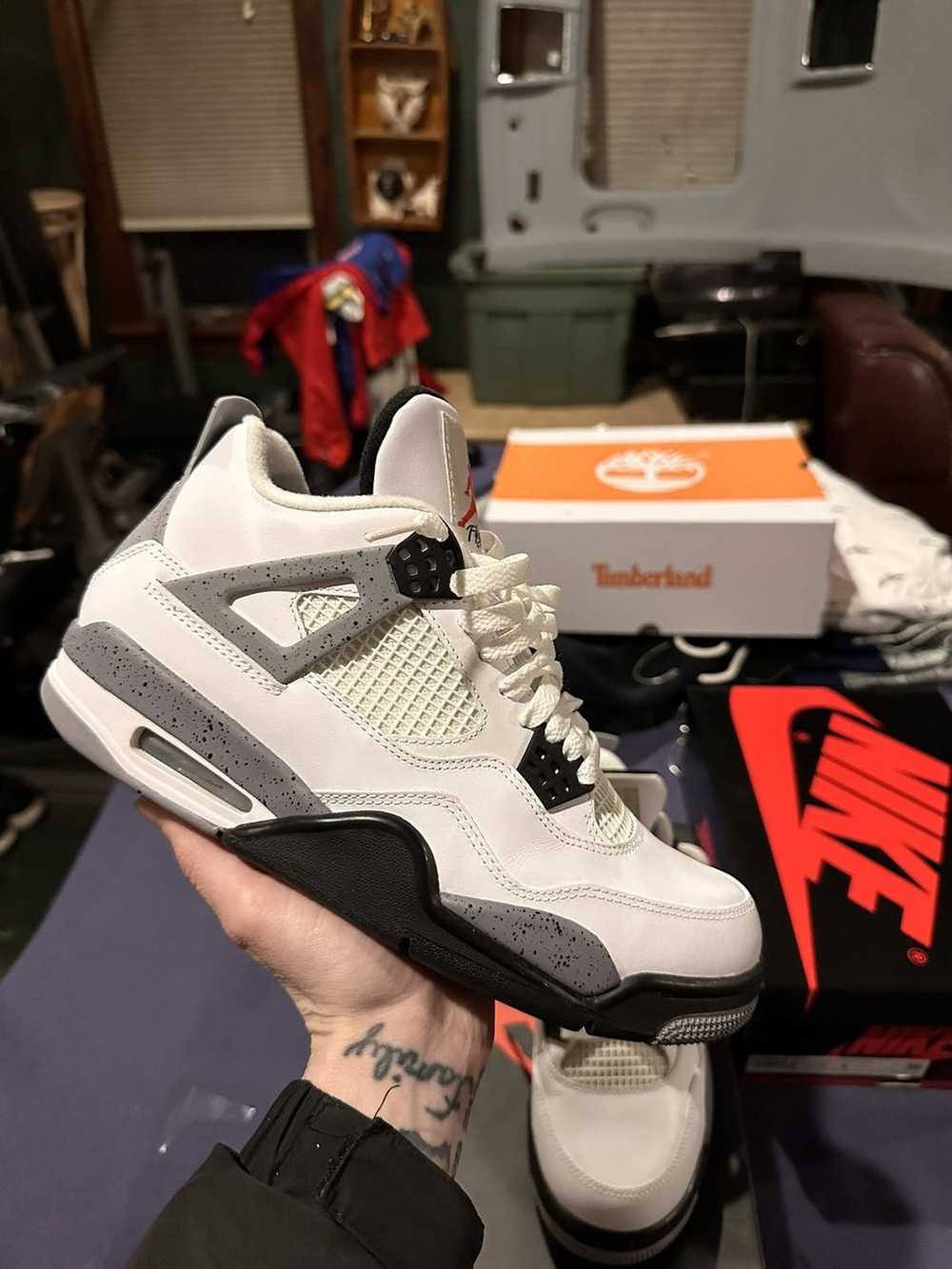 Jordan Brand Jordan 4 white cement (jumpman) - image 3