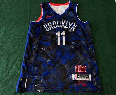 Nike, Shirts, Kyrie Irving Brooklyn Nets Nike Swingman Jersey Jeanmichel  Basquiat Sz Xl