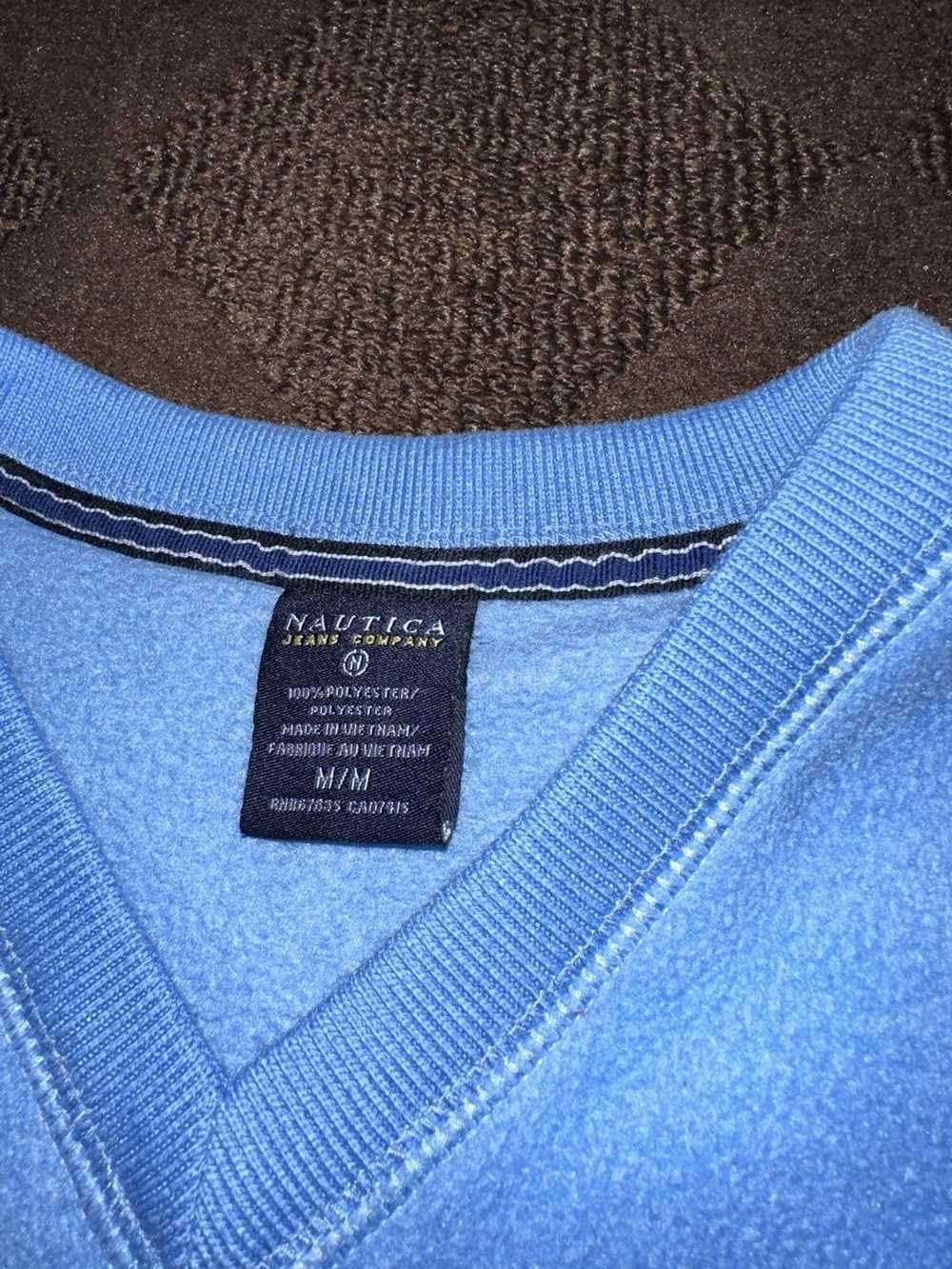 Nautica × Vintage Vintage Nautica fleece Sweater … - image 3