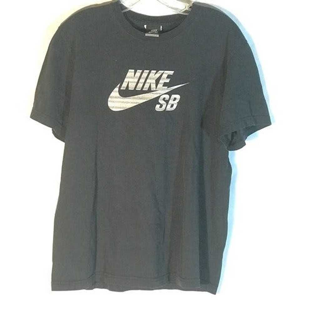 Nike Vintage NIKE Skateboarding Skate Skater Blac… - image 1