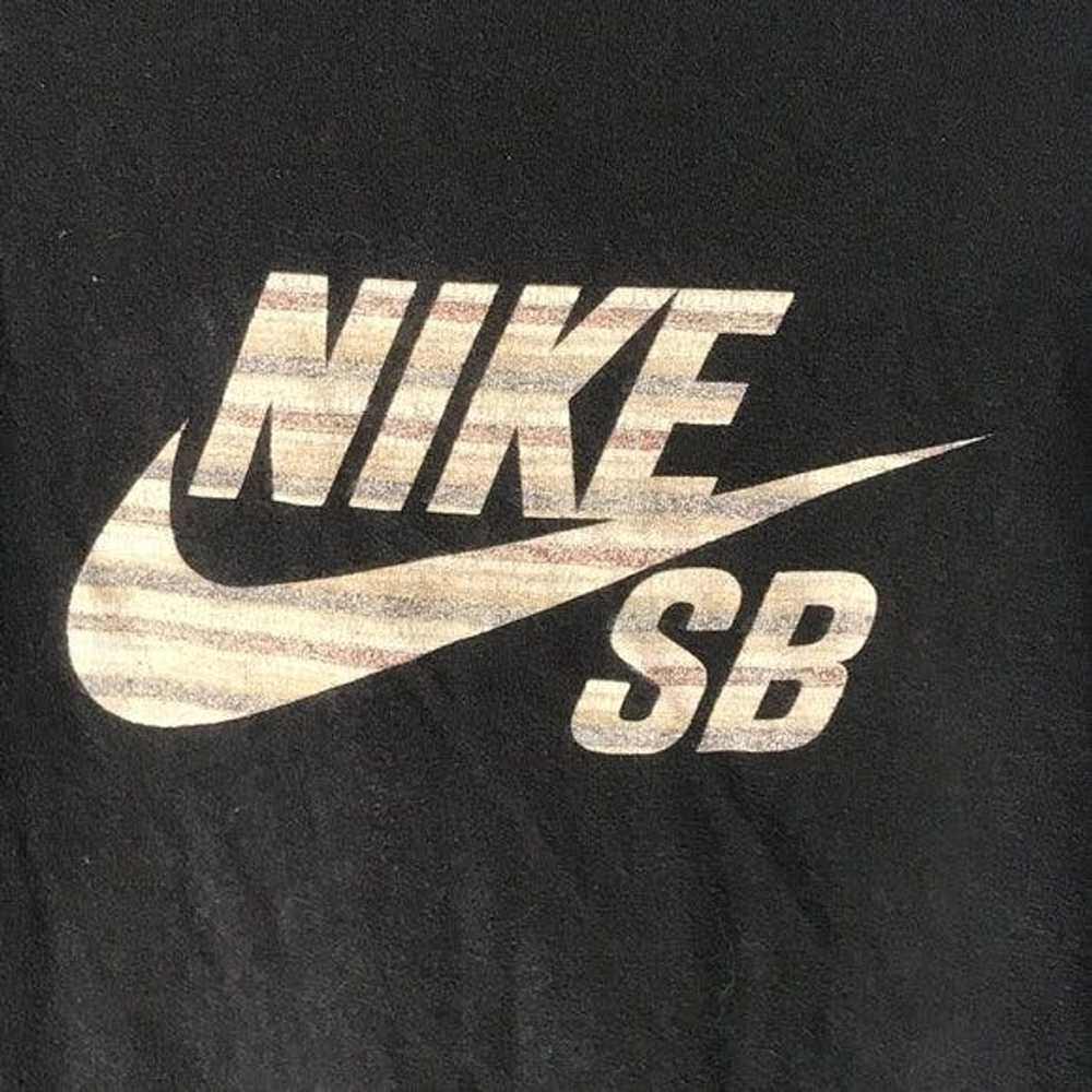 Nike Vintage NIKE Skateboarding Skate Skater Blac… - image 3