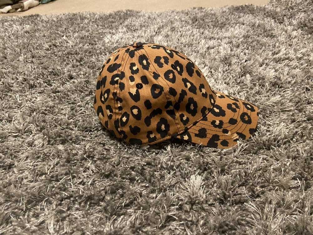 Vintage Adjustable Leopard-Print Cap - image 2