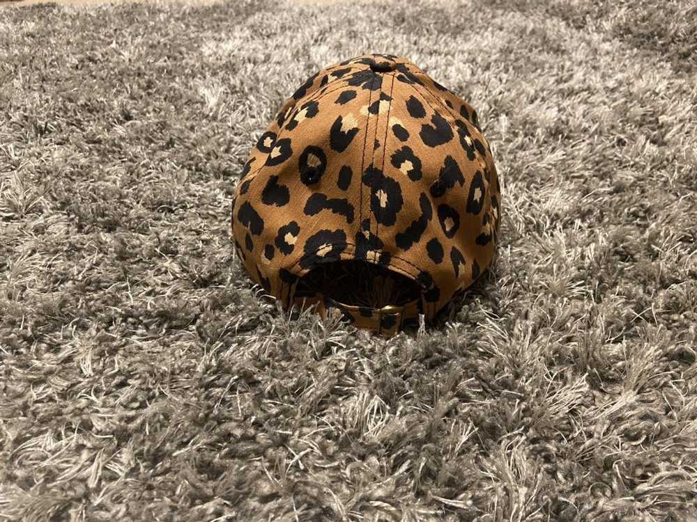 Vintage Adjustable Leopard-Print Cap - image 3