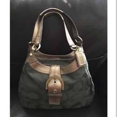 美品　COACH Soho Hobo Shoulder Bag Leather COACH Soho Glovetanned Leather Buckled Shoulder Bag | Dillard's