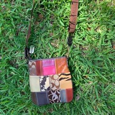 Coach patchwork shoulder bag - Gem