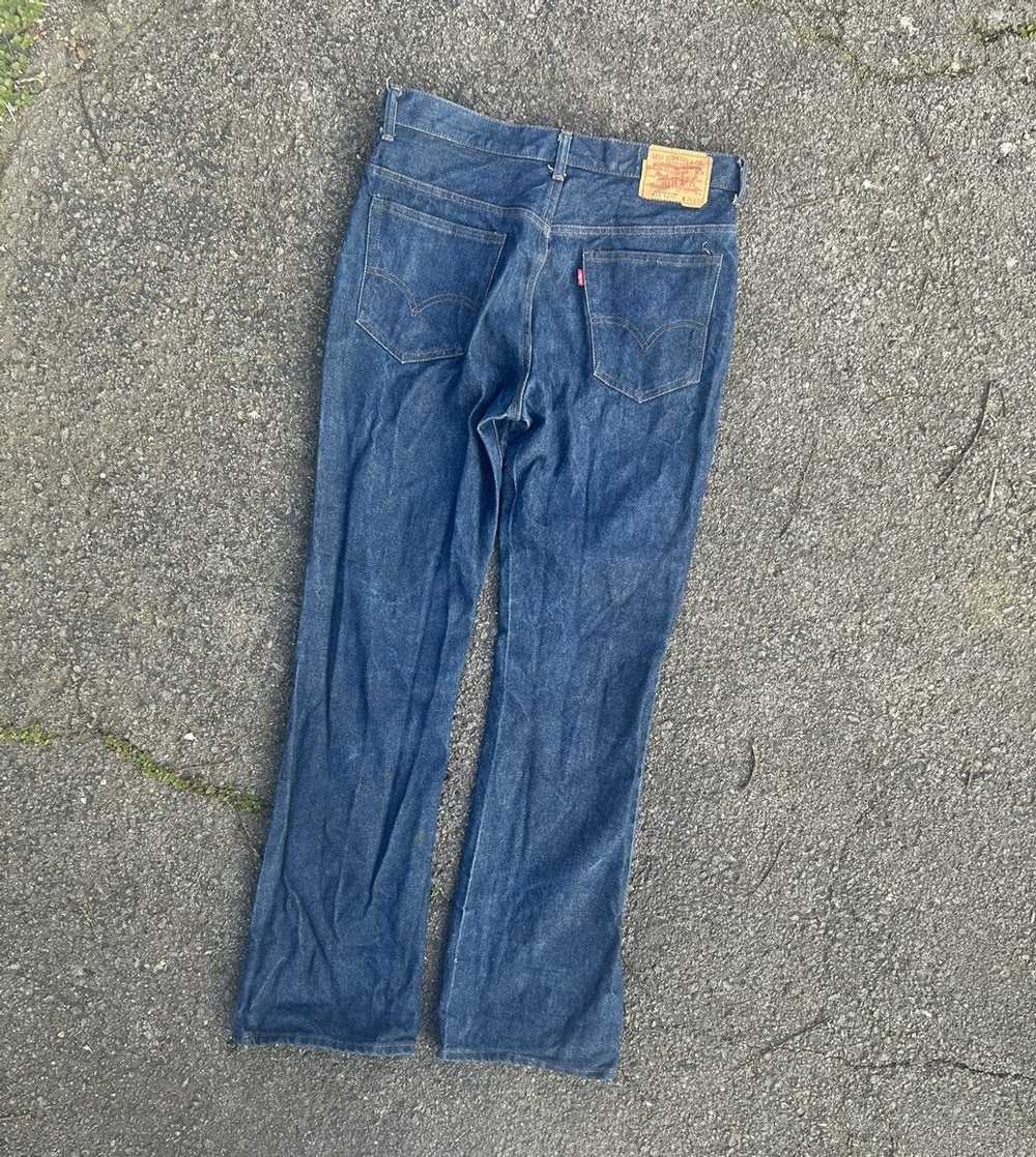 Levi's × Vintage 70s levis 517 jeans bell bottom - image 2