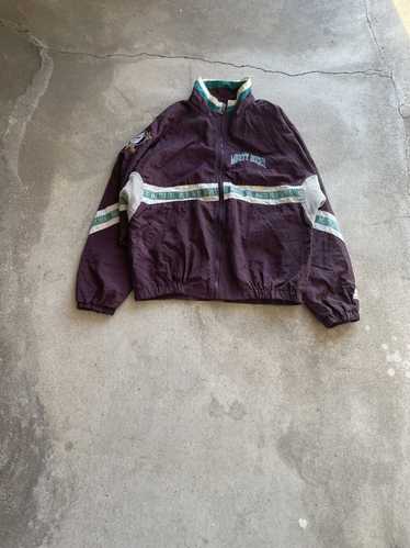 Anaheim Ducks, Mighty Duck Nhl, “Rare Find” One of A Kind Vintage Jacket with Three Crystal Star Design