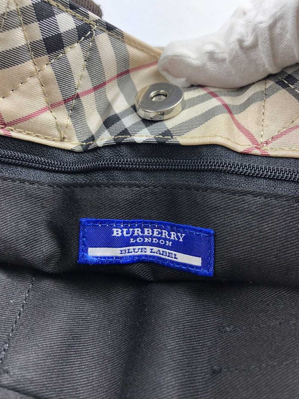 Burberry Burberry nova check tote bag - image 8