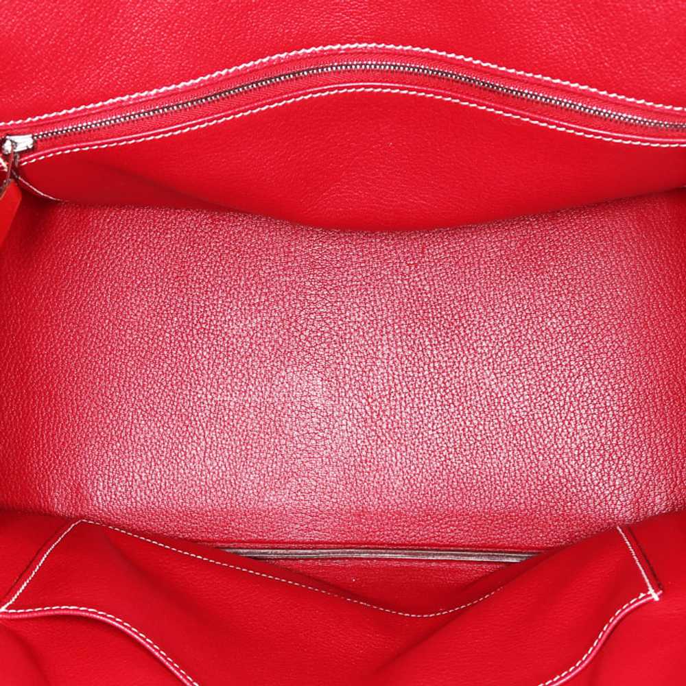 Hermès Birkin 35 cm handbag in red H box leather … - image 3