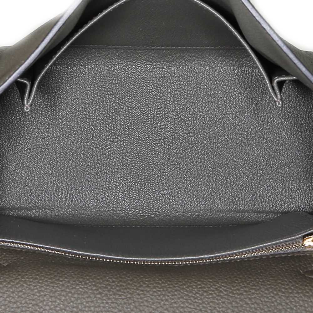 Hermès Kelly 25 cm handbag in Vert de Gris togo l… - image 4