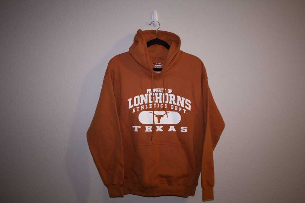 Ncaa × Vintage Texas Longhorns Arc Logo Hoodie - image 1