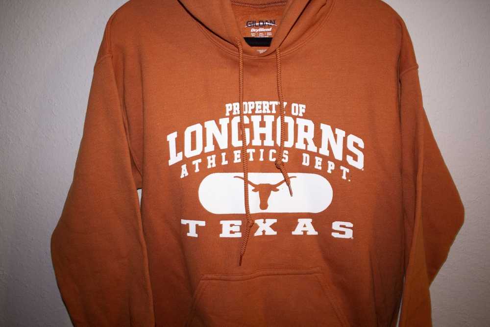 Ncaa × Vintage Texas Longhorns Arc Logo Hoodie - image 3