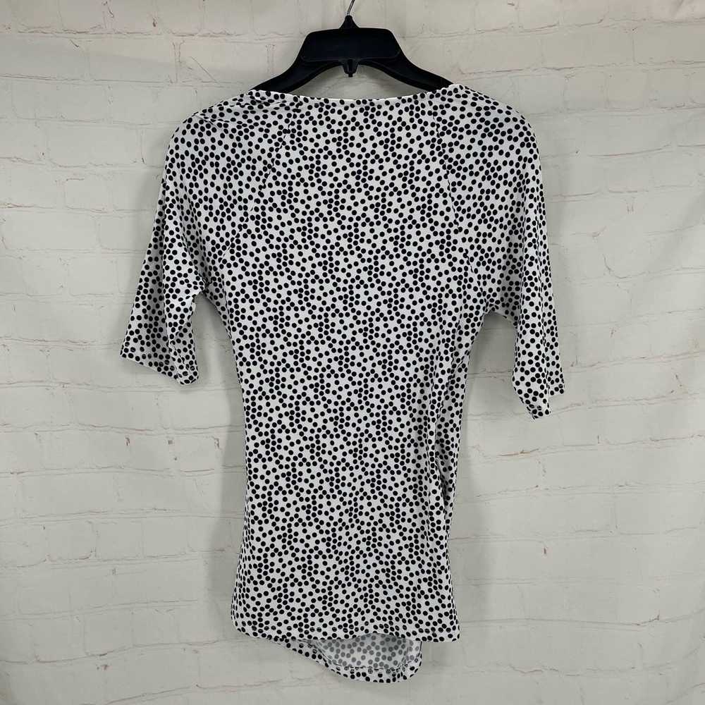 Boden Boden polka dot wrap top 2 - image 3