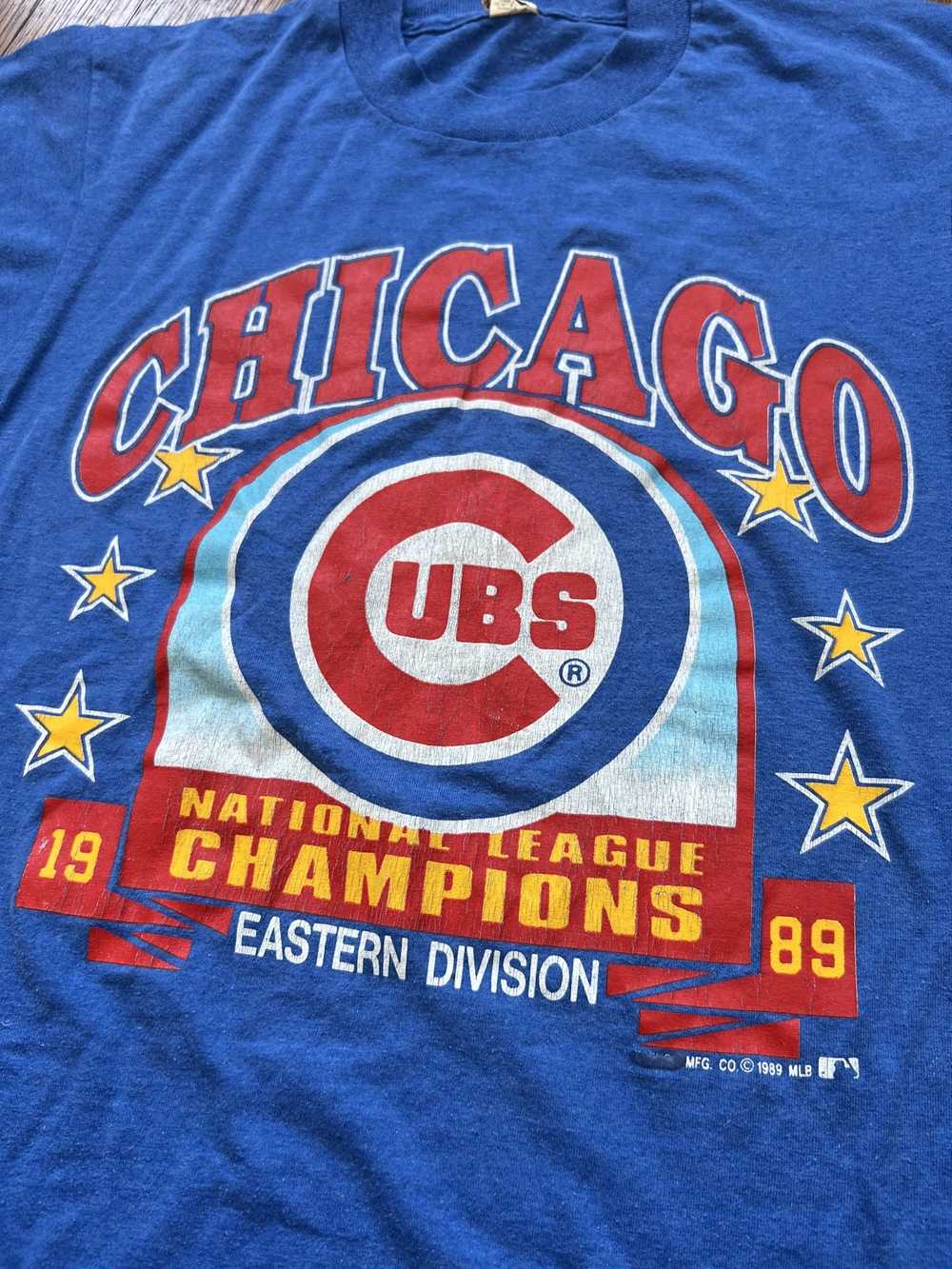 Vintage Chicago Cubs Vintage 1989 NL Champions Tr… - image 2