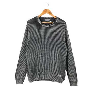 Aran Isles Knitwear × Coloured Cable Knit Sweater 