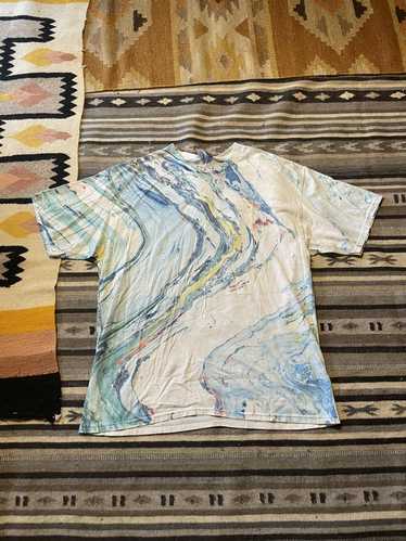 Art × Streetwear × Vintage Vintage marble dye gra… - image 1