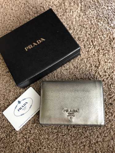 Prada Prada leather multi pocket wallet
