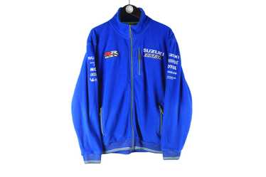 Vintage Suzuki Fleece Full Zip Large - image 1