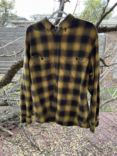 Banana Republic Banana Republic Yellow/Black Plaid