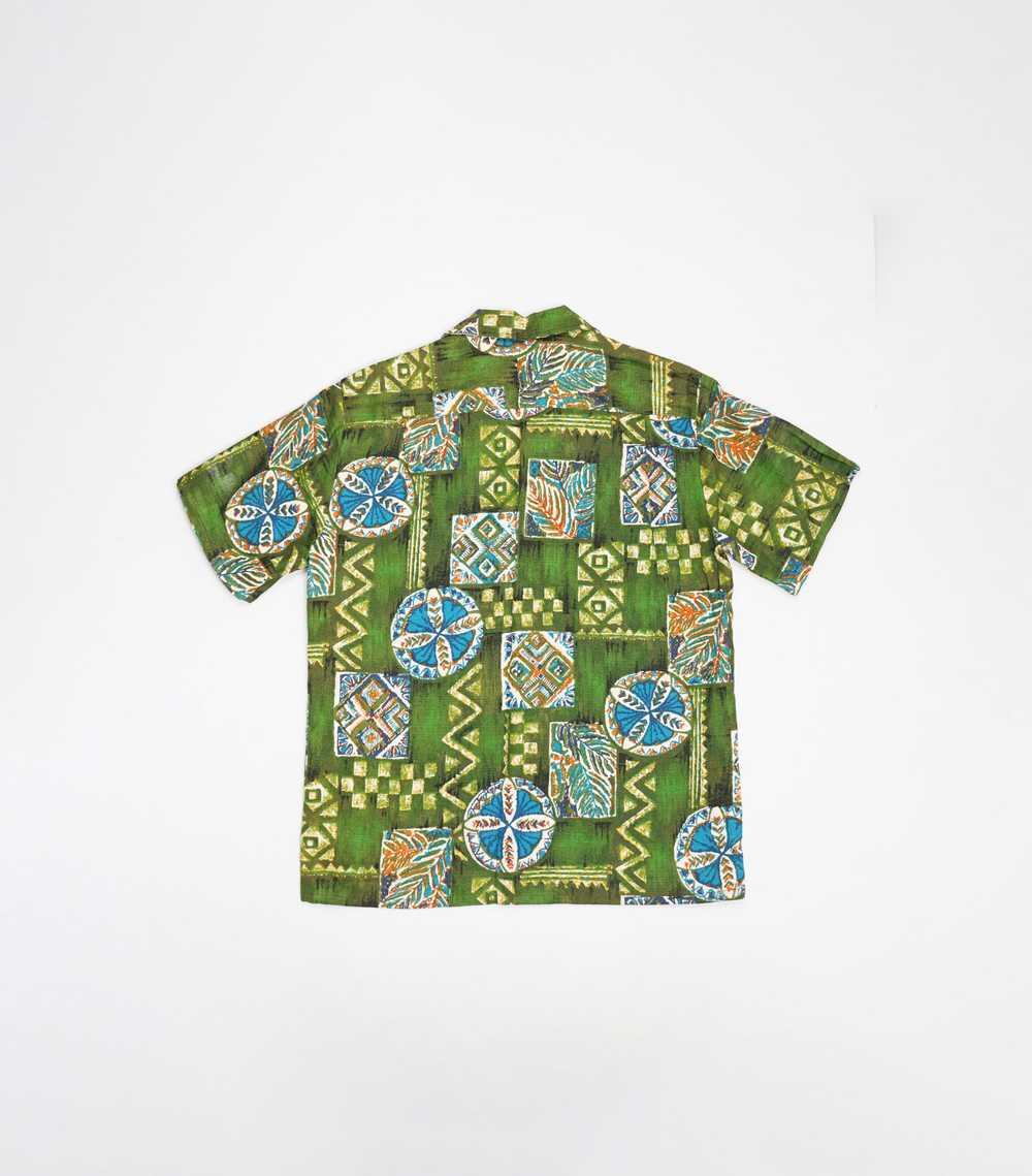 1970's Cotton Patterned Shirt S/S - image 2