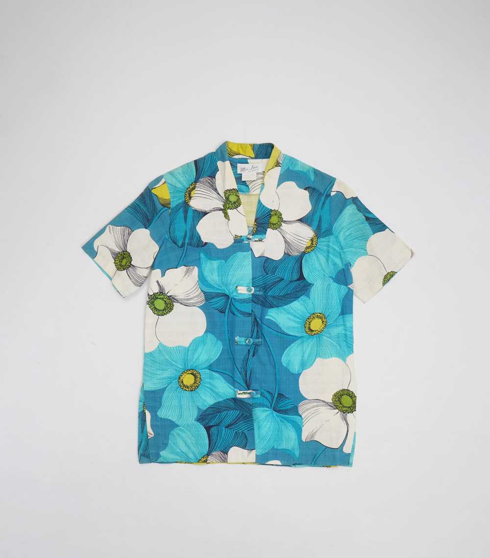 1970's Cotton Patterned Shirt S/S - image 1